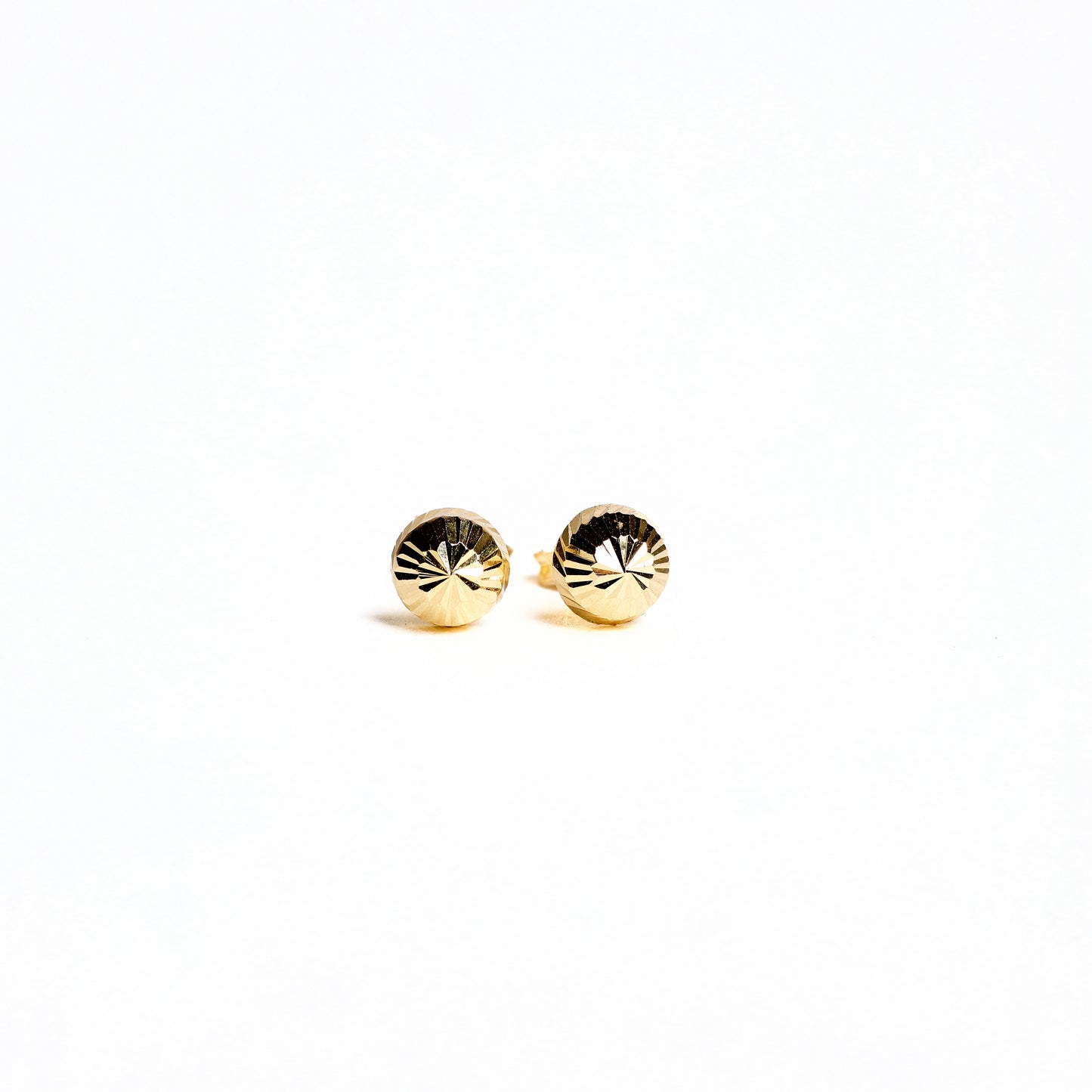 Golden Shell Studs