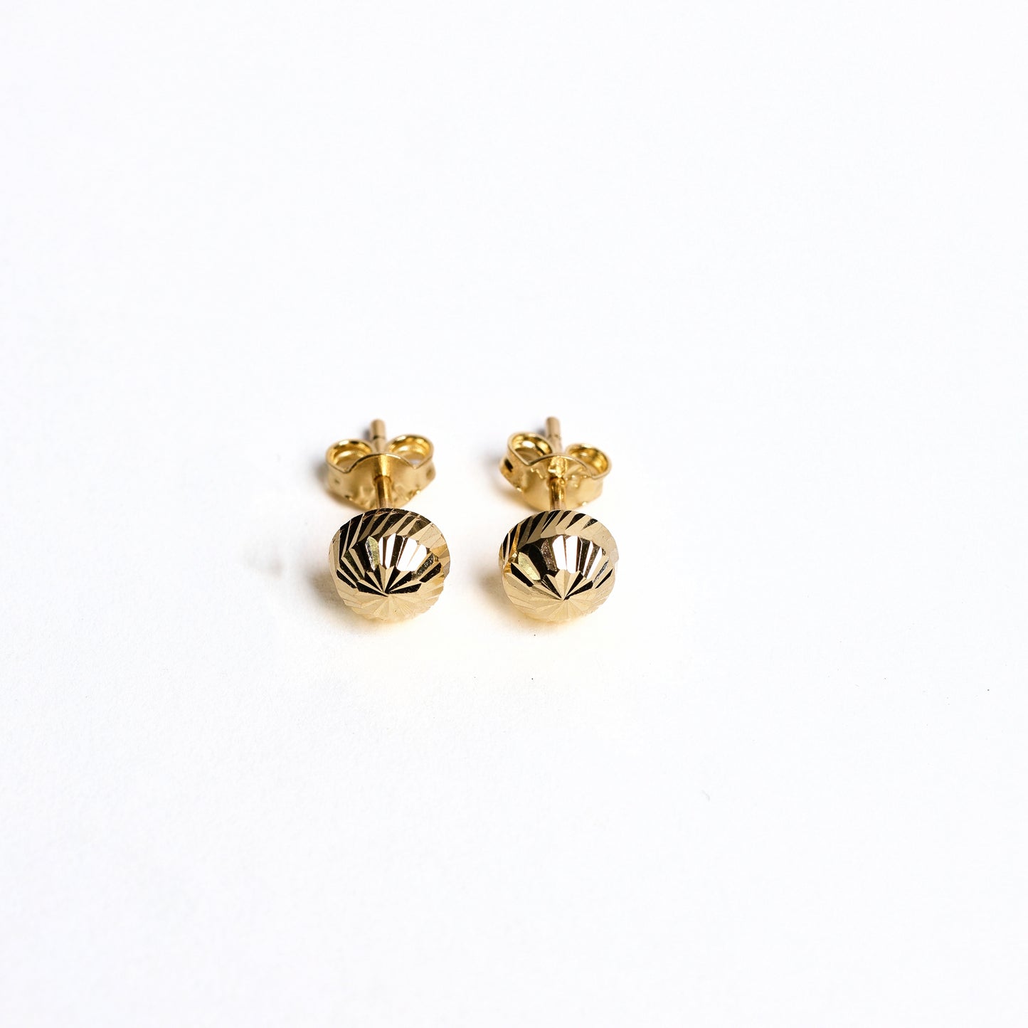 Golden Shell Studs