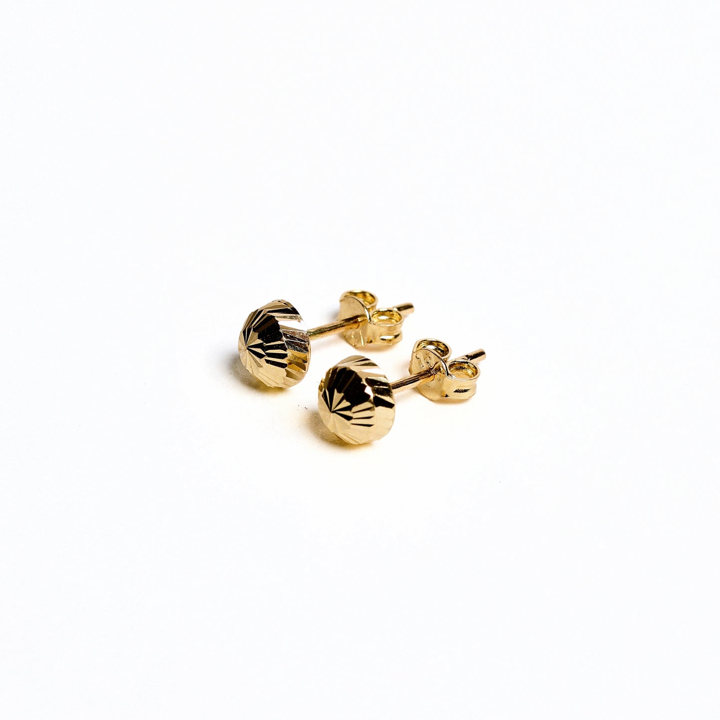 Golden Shell Studs