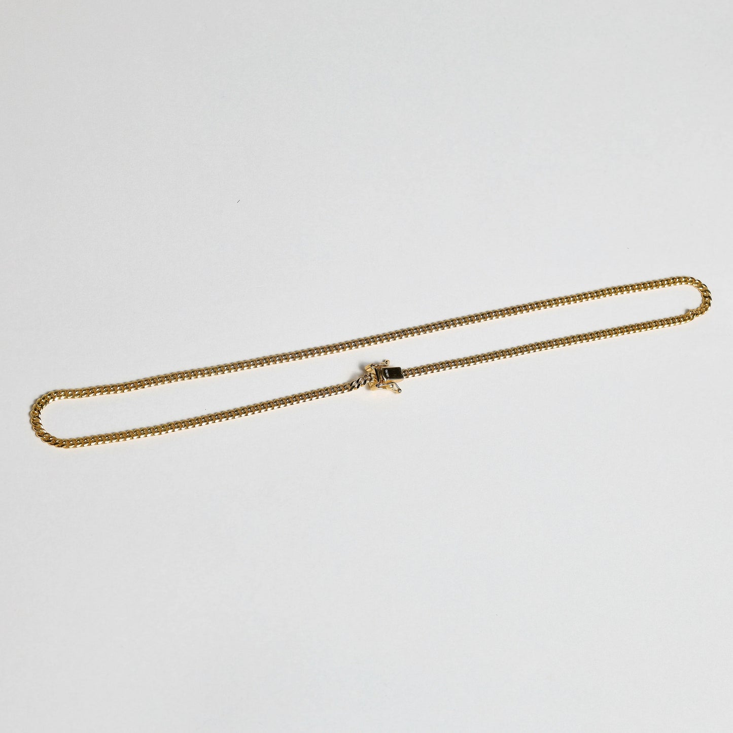 14K Hollow Gold Cuban Chain – 22”