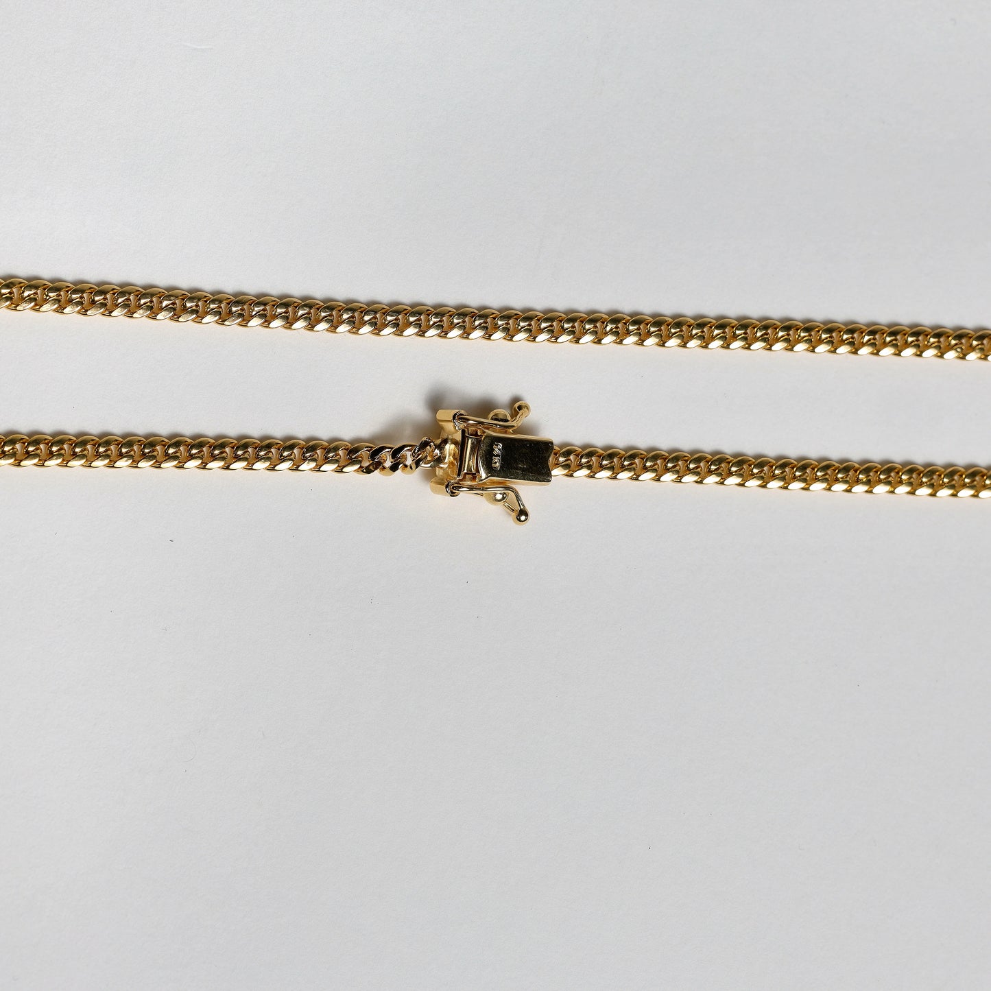 14K Hollow Gold Cuban Chain – 22”